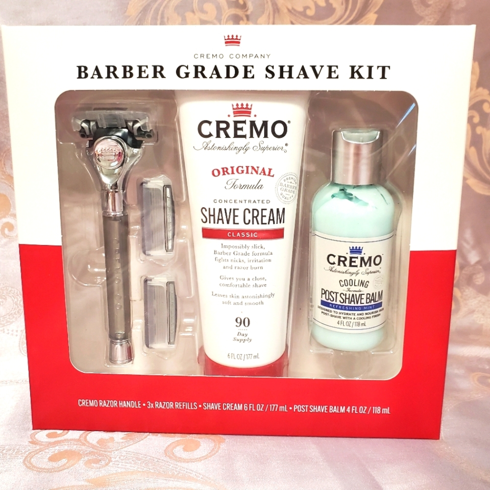 Cremo Barber Grade Shave Kit